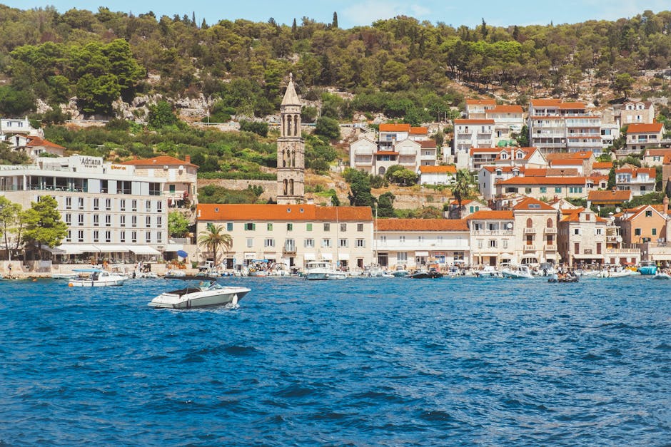 Dalmatia-Croatia-stone-city-sea