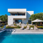 Modern luxury villa with pool in Croatia