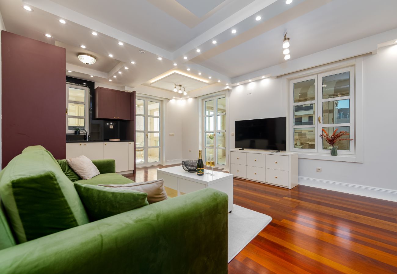 Ferienwohnung in Novalja - Deluxe Château Dabo Suite 3 mit Pool