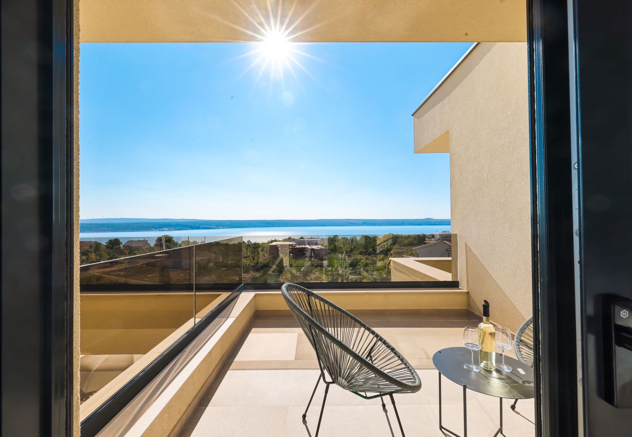 Villa in Maslenica - Luxusvilla Nuova mit beheiztem Pool