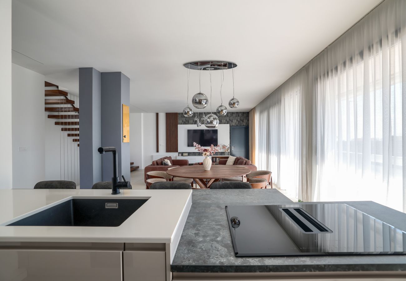 Villa in Pakoštane - Villa Santa mit beheiztem Pool