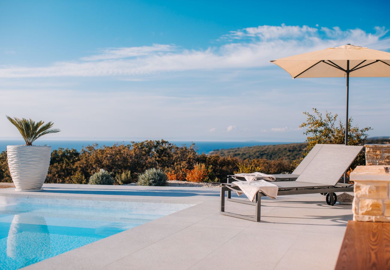 Villa in Novalja - Plant villa 3 mit herrlicher Aussicht