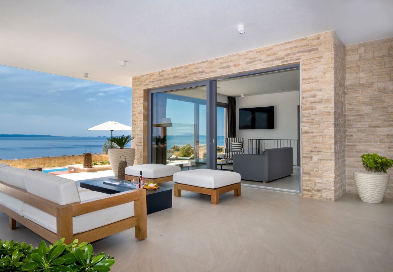 Villa in Novalja - Plant villa 3 mit herrlicher Aussicht