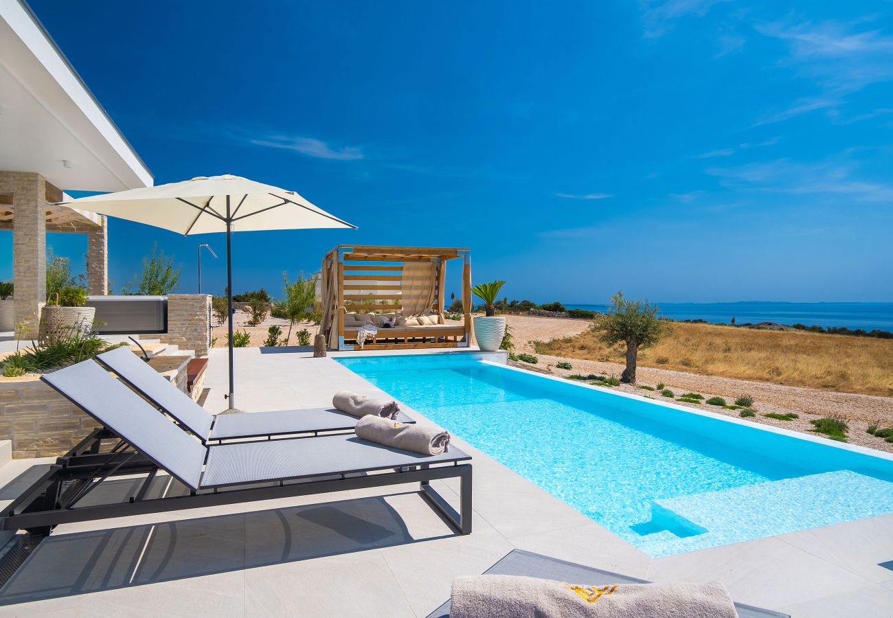 Villa in Novalja - Plant villa 3 mit herrlicher Aussicht