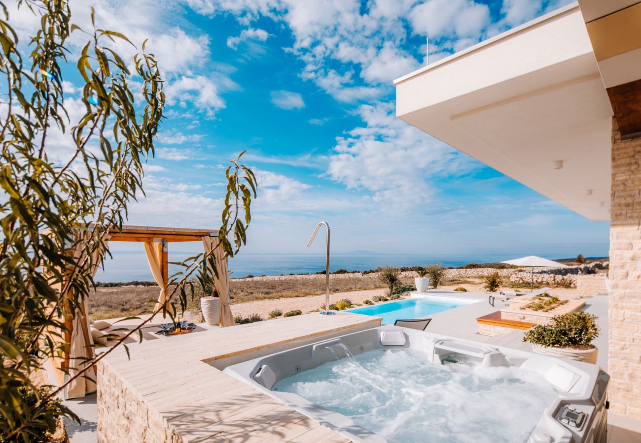 Villa in Novalja - Plant villa 3 mit herrlicher Aussicht