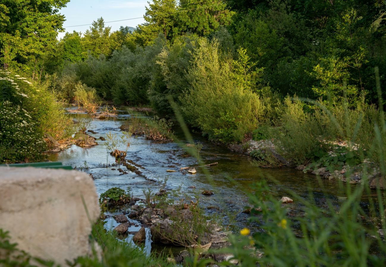 Villa in Brušane - Villa Brusiana mit überdachtem, beheiztem Pool