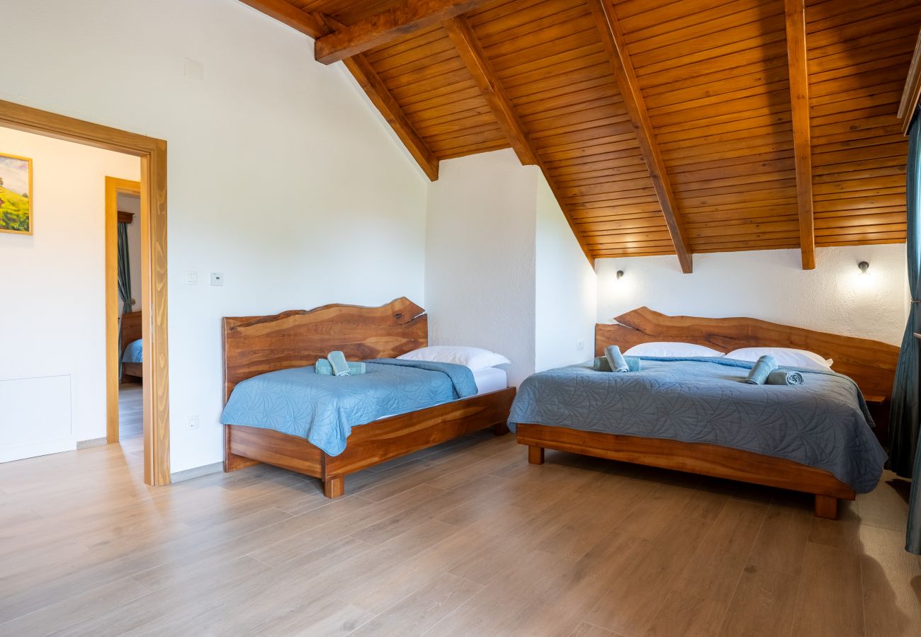 Villa in Brušane - Villa Brusiana mit überdachtem, beheiztem Pool