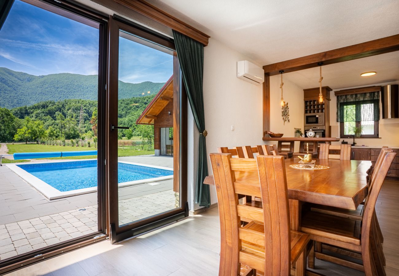 Villa in Brušane - Villa Brusiana mit beheiztem Pool