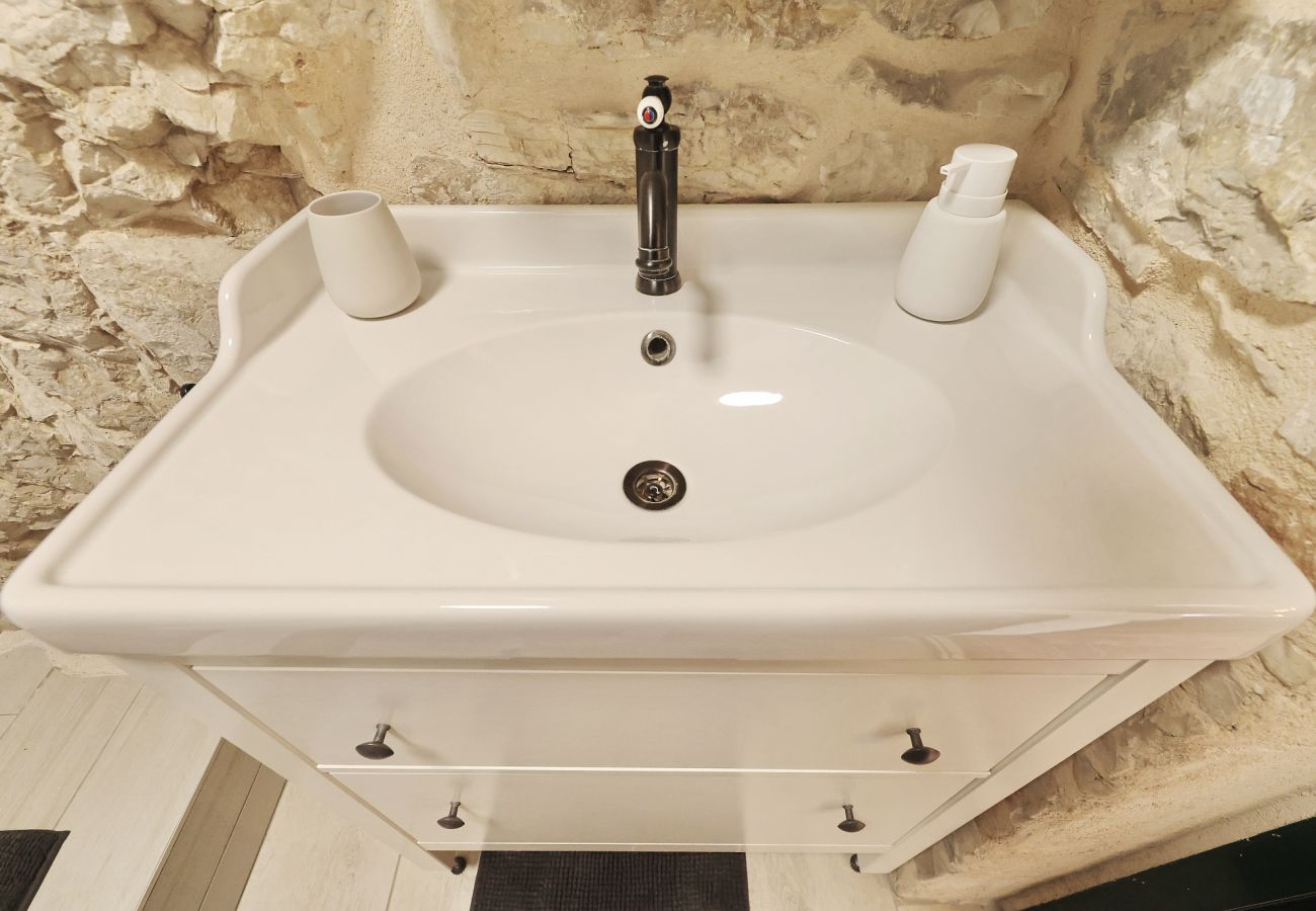 Ferienhaus in Blato - Ferienhaus Tranquilla mit beheiztem Pool