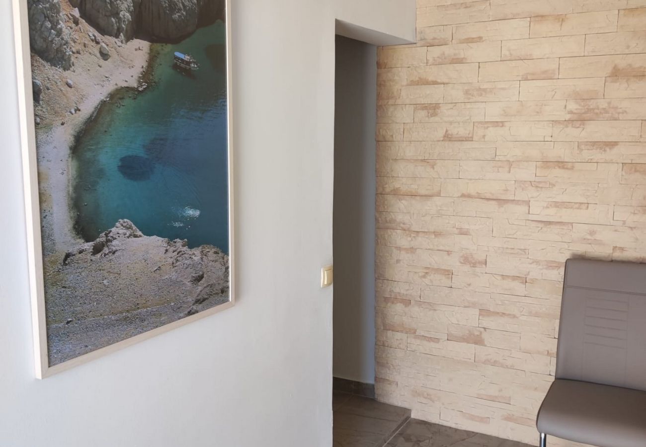 Ferienwohnung in Metajna - Ferienwohnung direkt am Meer Valla 2