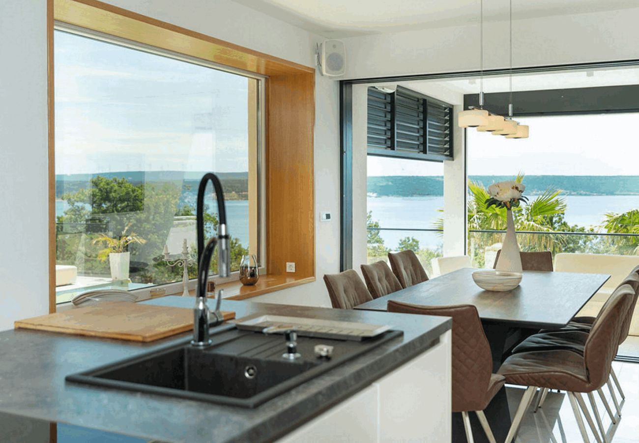 Villa in Maslenica - Villa Michelle mit Infinity-Pool