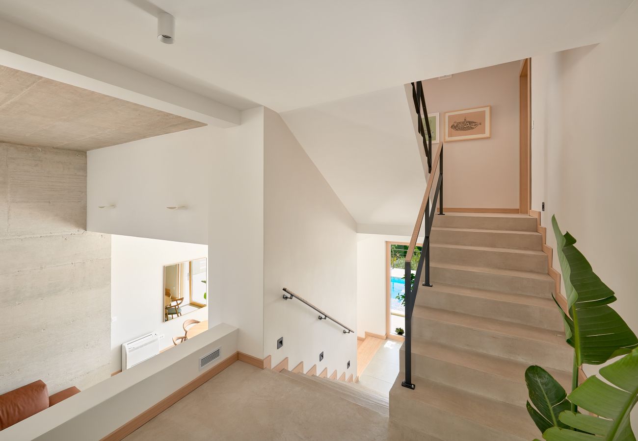 Villa in Sveta Nedjelja - Villa Bianca Hvar mit wunderschönem Meerblick