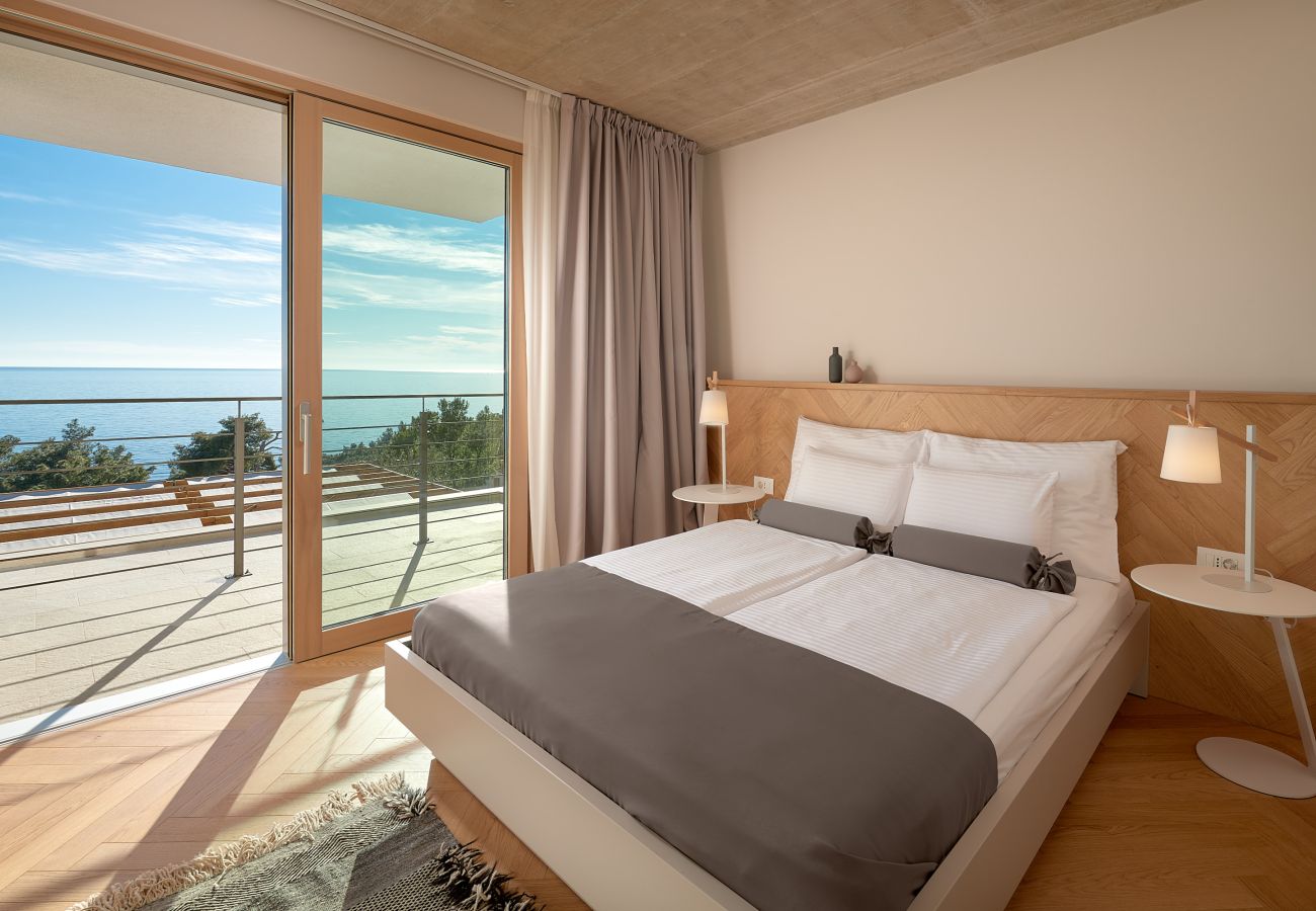 Villa in Sveta Nedjelja - Villa Bianca Hvar mit wunderschönem Meerblick