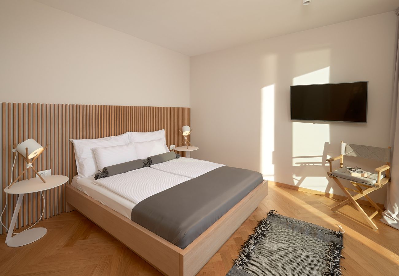 Villa in Sveta Nedjelja - Villa Bianca Hvar mit wunderschönem Meerblick