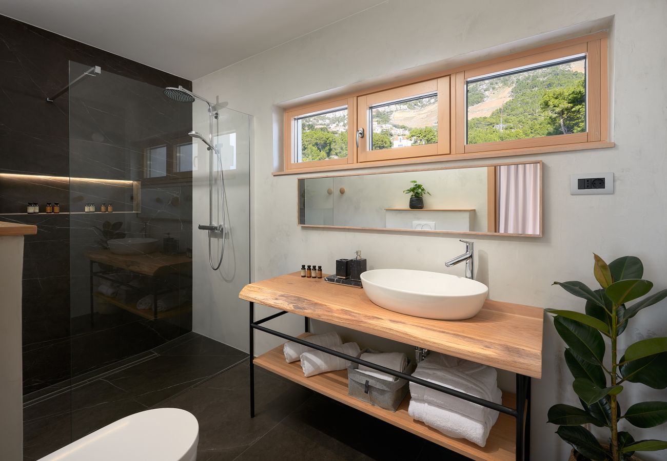 Villa in Sveta Nedjelja - Villa Bianca Hvar mit wunderschönem Meerblick