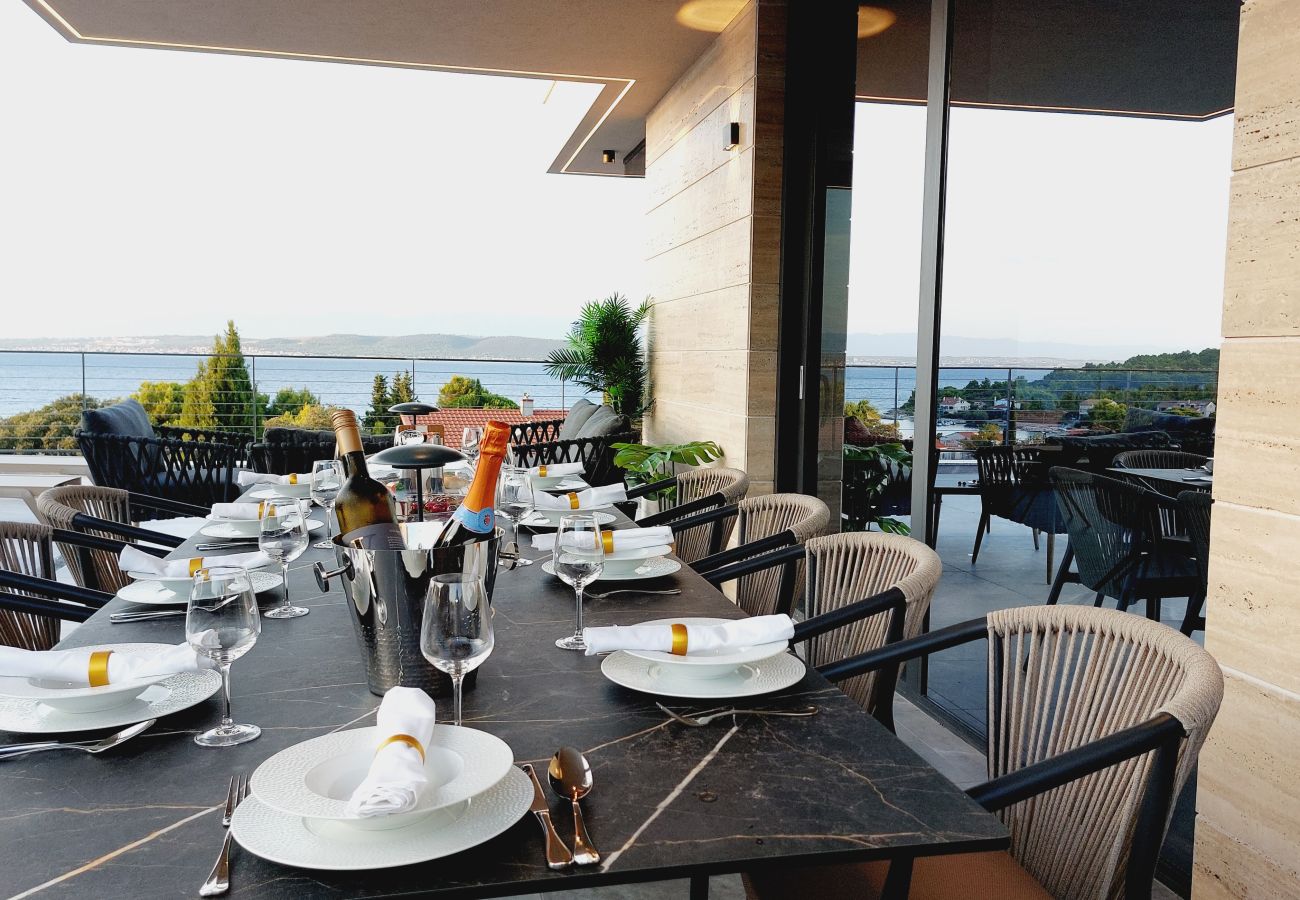 Villa in Ždrelac - Deluxe Villa Supreme Pašman mit beheiztem Pool