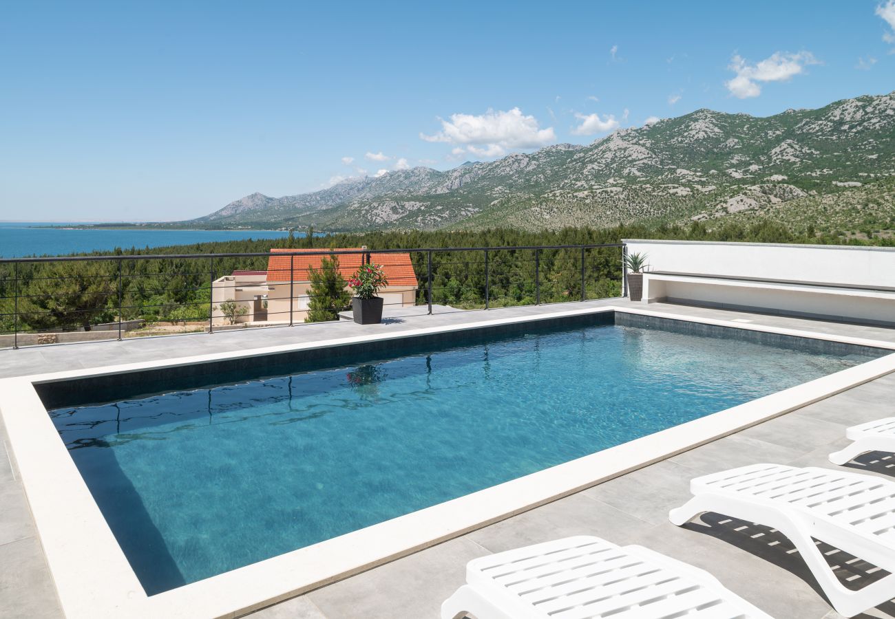 Villa in Rovanjska - Villa Green Horizon mit Meerblick