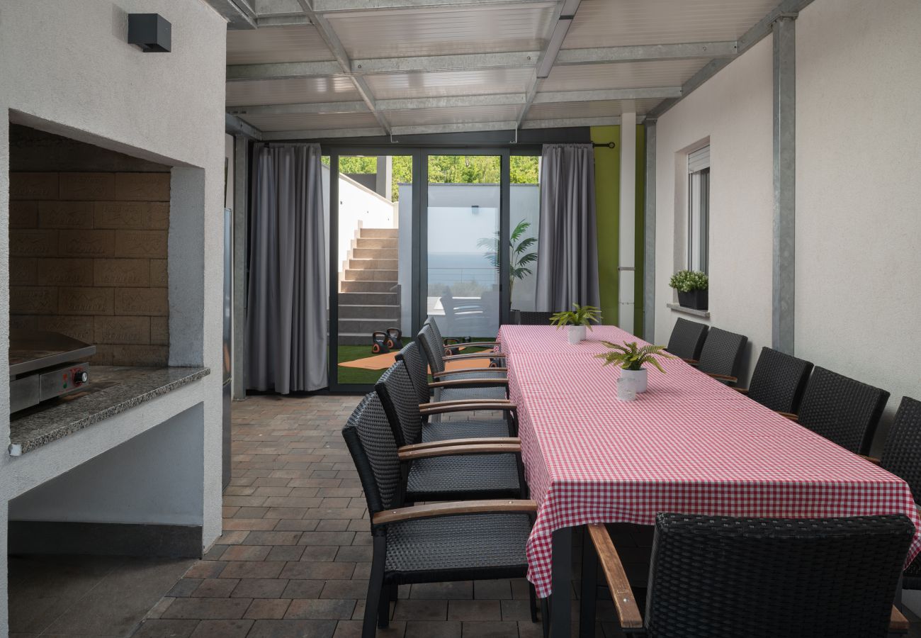 Villa in Rovanjska - Villa Green Horizon mit Meerblick