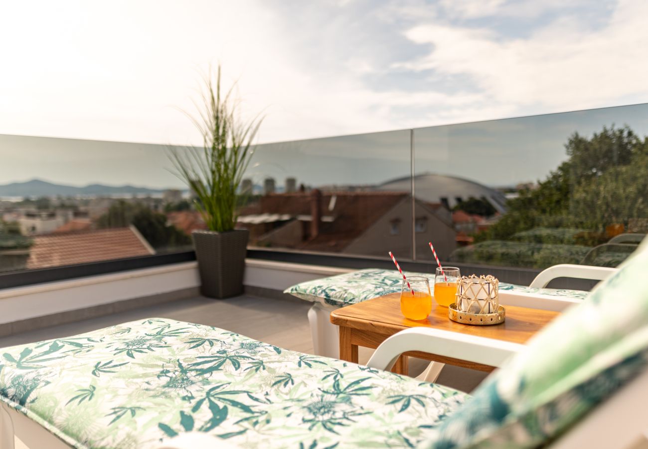 Ferienwohnung in Zadar - Deluxe-Apartment Anelle mit Whirlpool