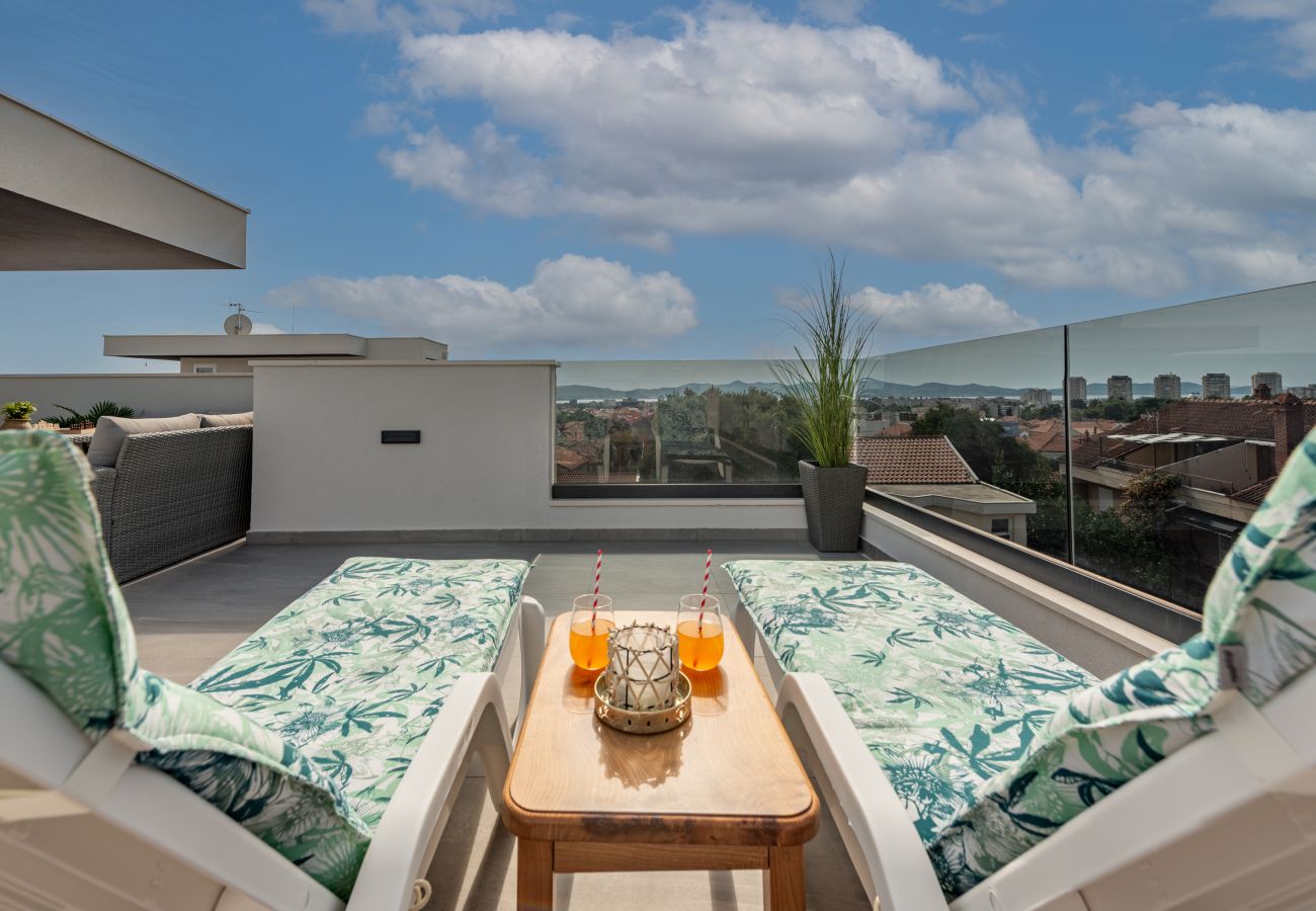 Ferienwohnung in Zadar - Deluxe-Apartment Anelle mit Whirlpool