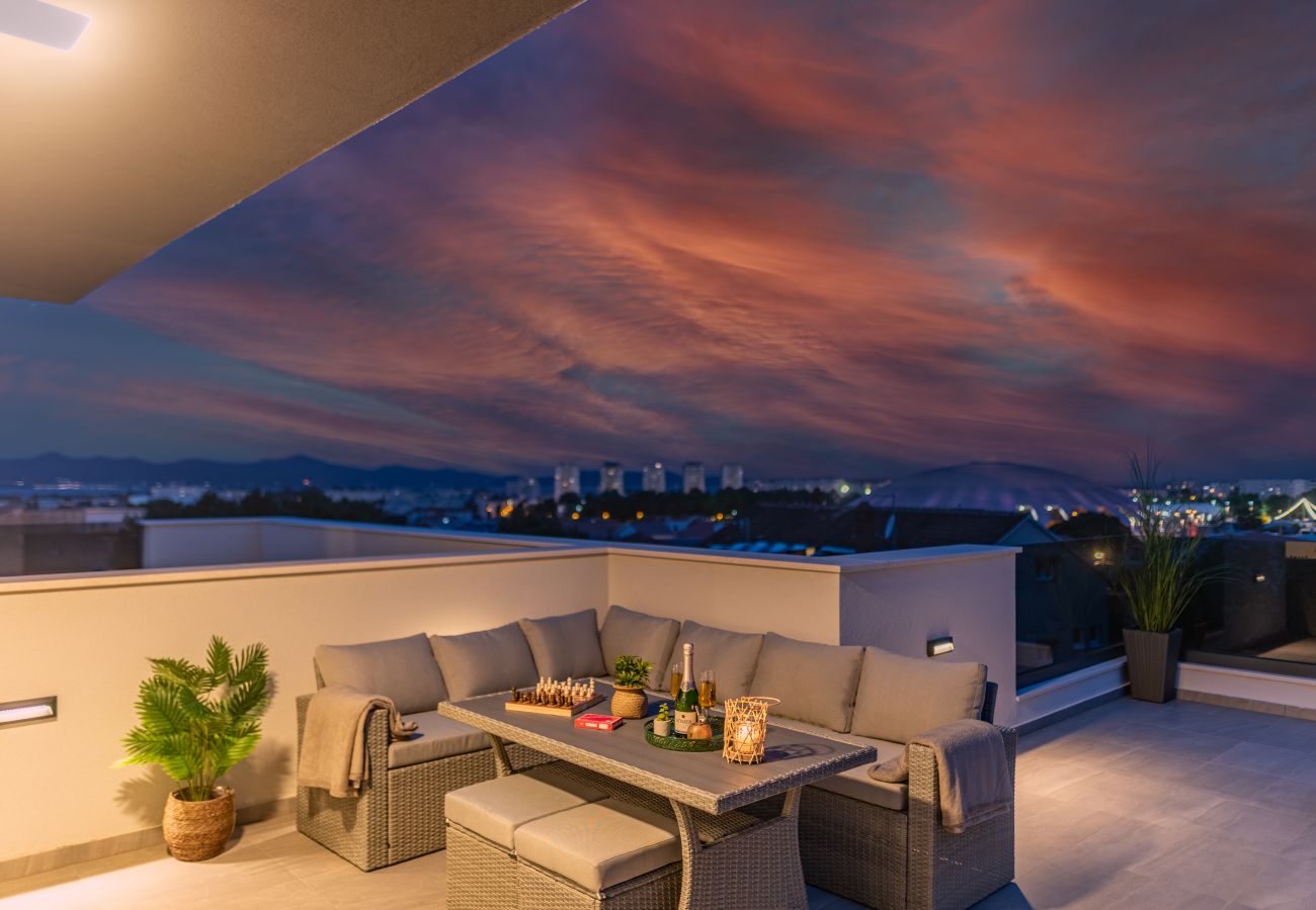 Ferienwohnung in Zadar - Deluxe-Apartment Anelle mit Whirlpool