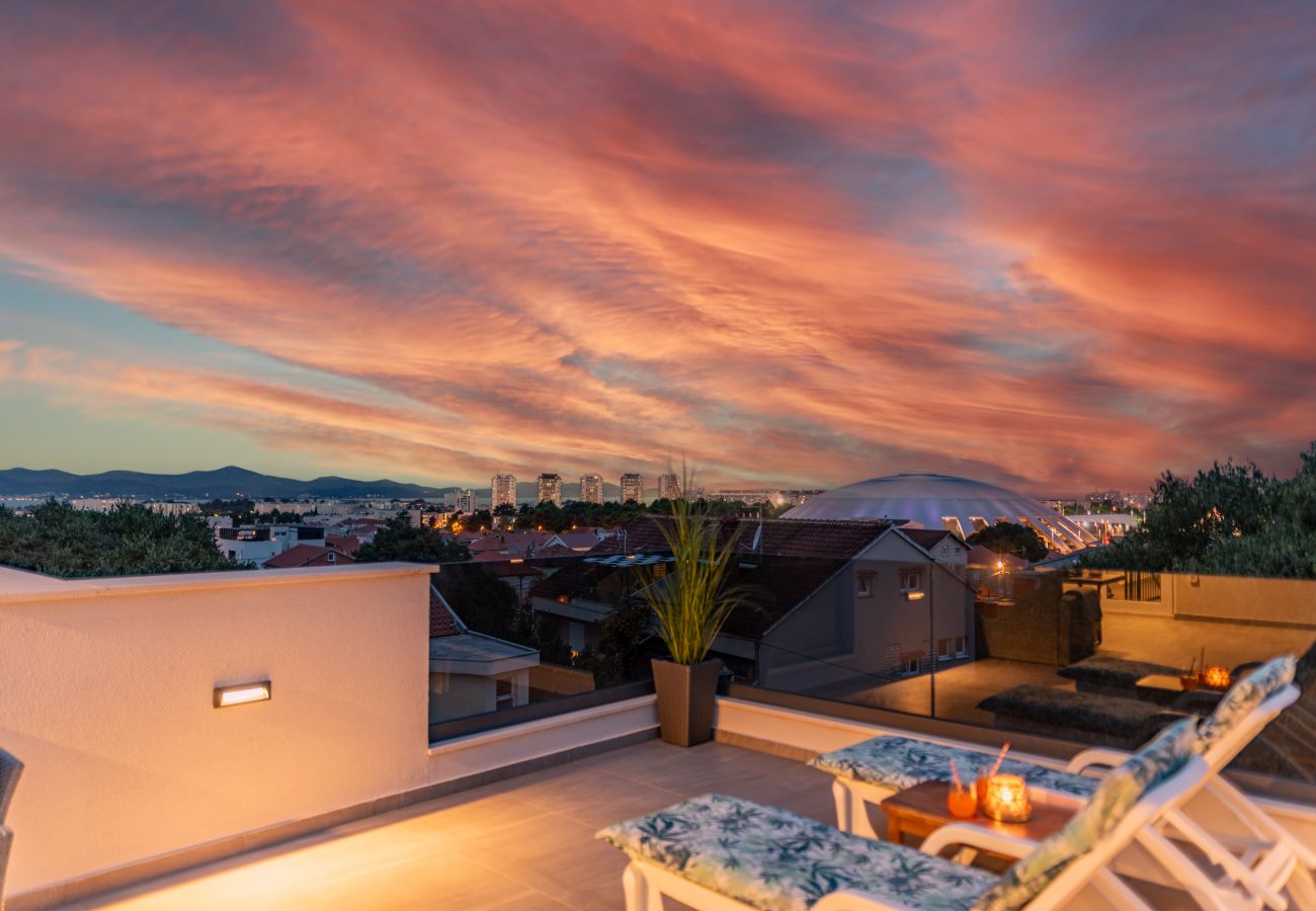 Ferienwohnung in Zadar - Deluxe-Apartment Anelle mit Whirlpool