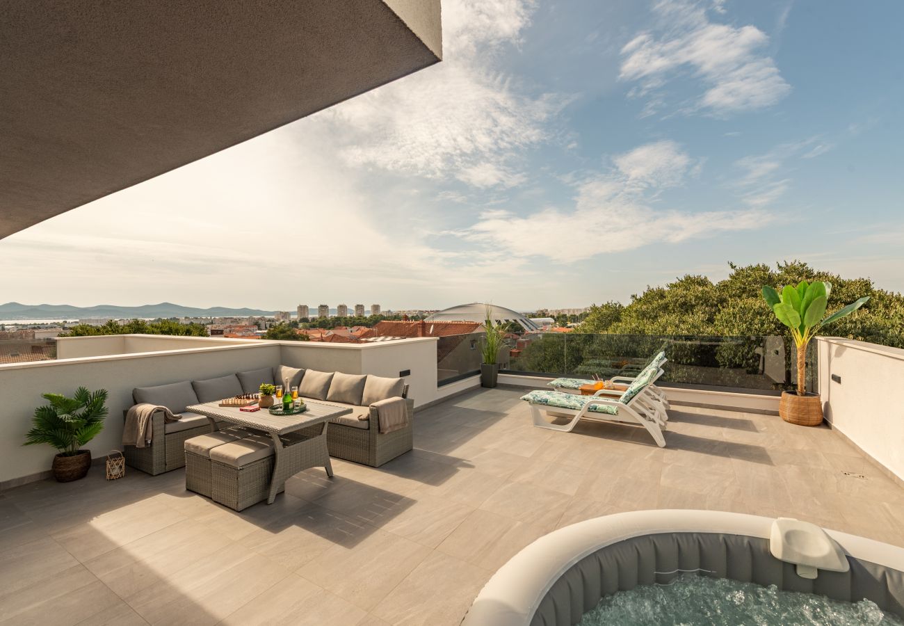 Ferienwohnung in Zadar - Deluxe-Apartment Anelle mit Whirlpool