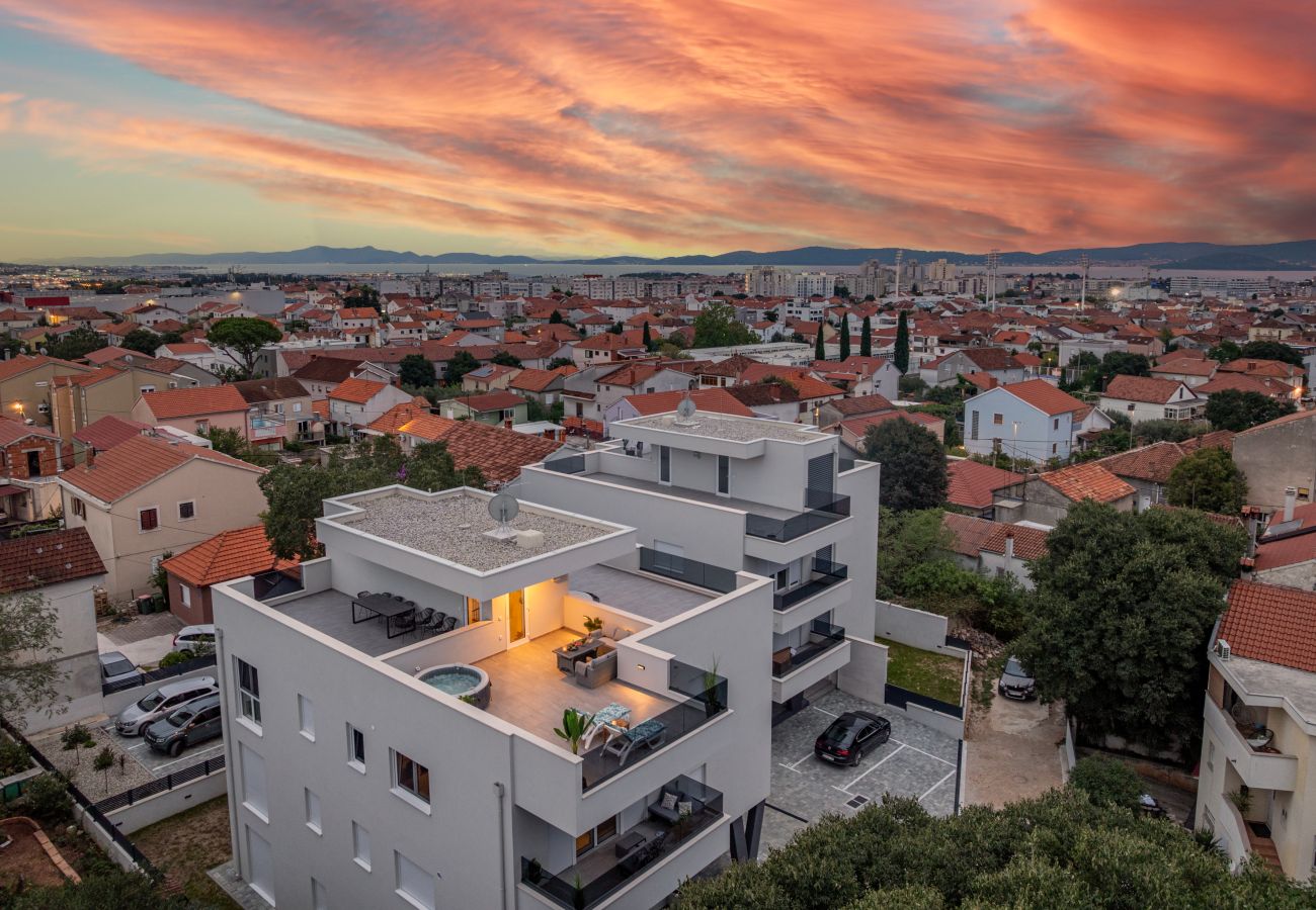 Ferienwohnung in Zadar - Deluxe-Apartment Anelle mit Whirlpool