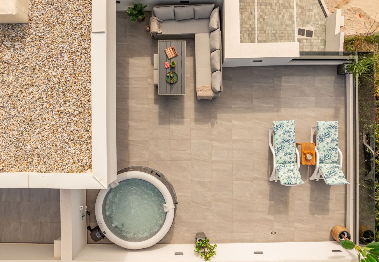 Ferienwohnung in Zadar - Deluxe-Apartment Anelle mit Whirlpool