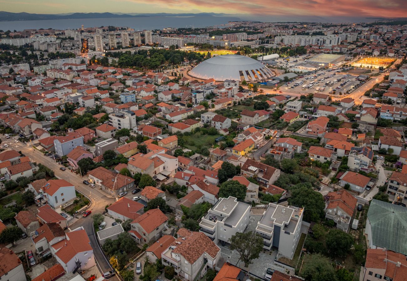 Ferienwohnung in Zadar - Deluxe-Apartment Anelle mit Whirlpool