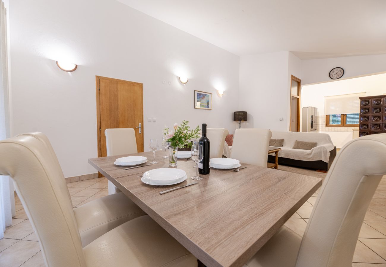 Ferienhaus in Vir - Ferienhaus Tanja Vir mit beheiztem Pool