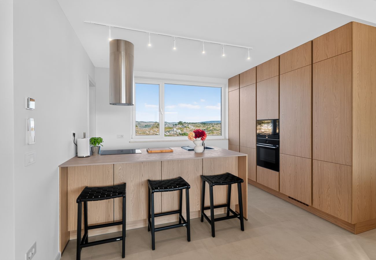 Villa in Košljun - Villa Salis mit beheiztem Pool und Meerblick