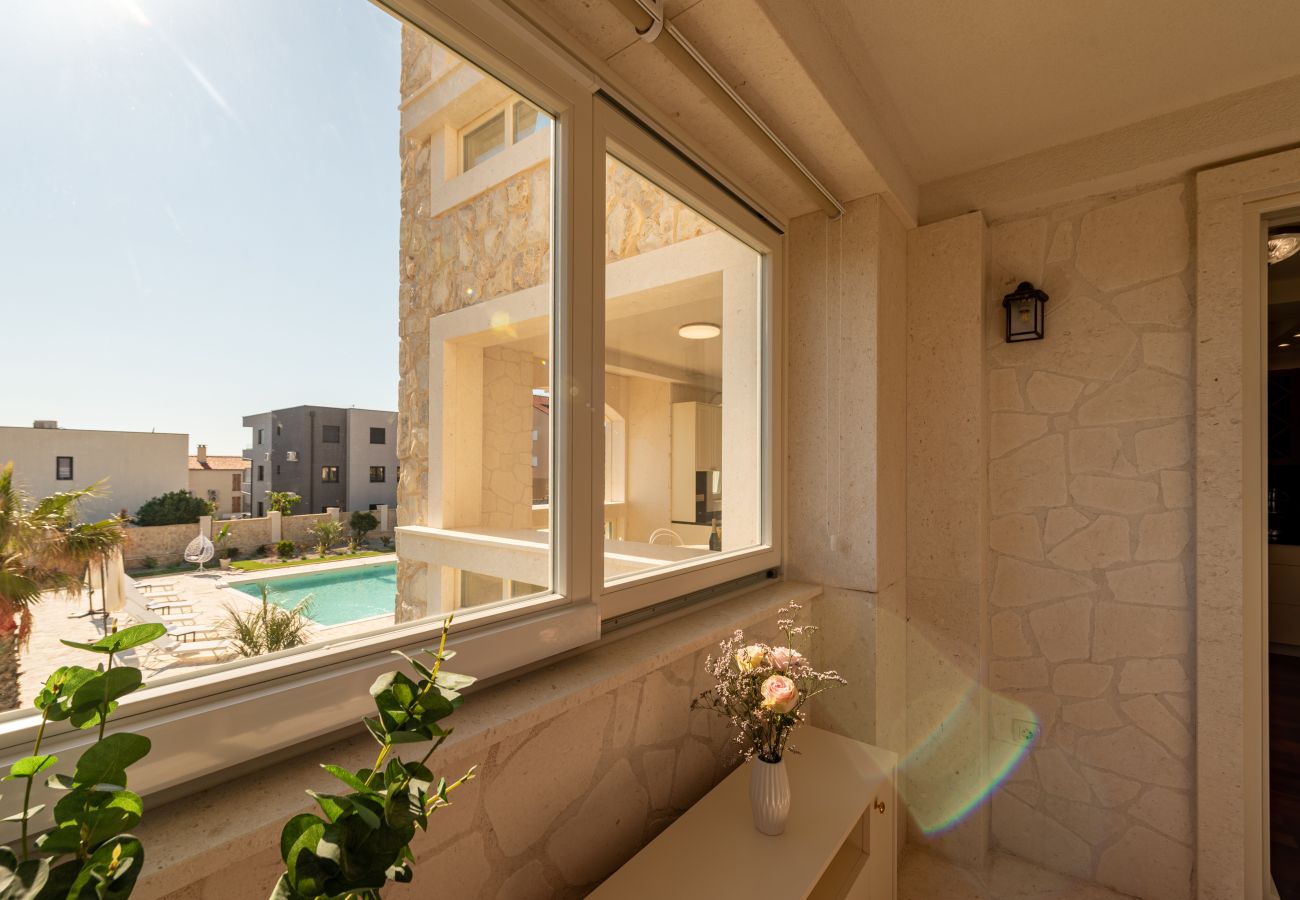 Apartment in Novalja - Deluxe Château Dabo Suite 4 with pool