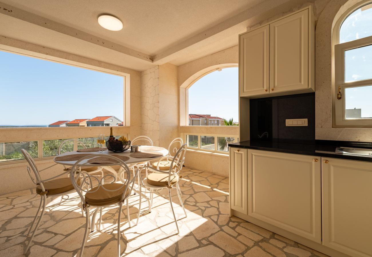 Apartment in Novalja - Deluxe Château Dabo Suite 4 with pool