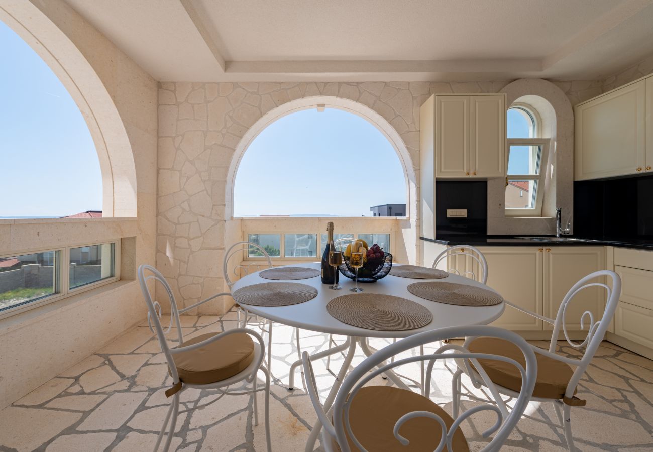Apartment in Novalja - Deluxe Château Dabo Suite 6 with pool
