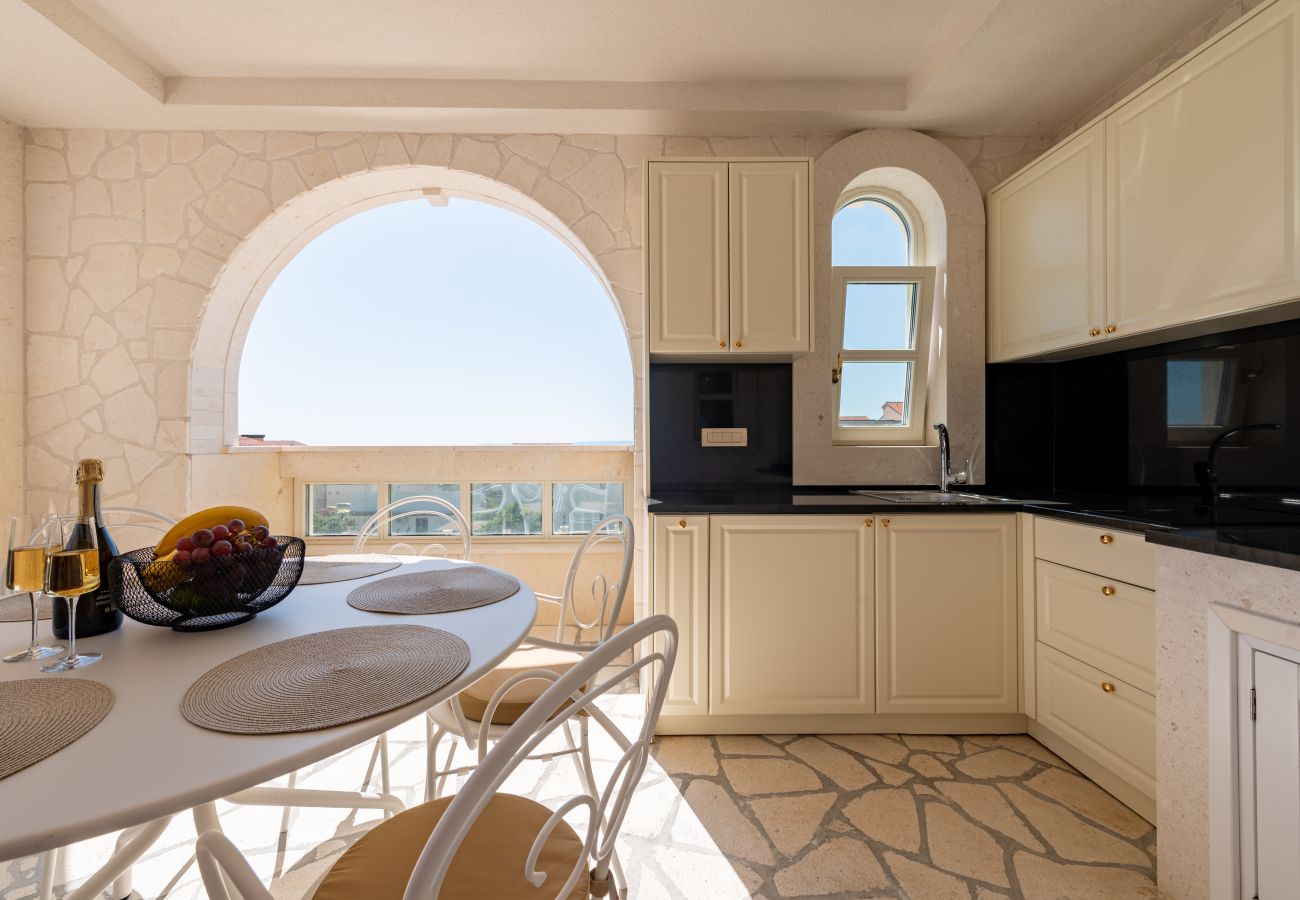 Apartment in Novalja - Deluxe Château Dabo Suite 6 with pool