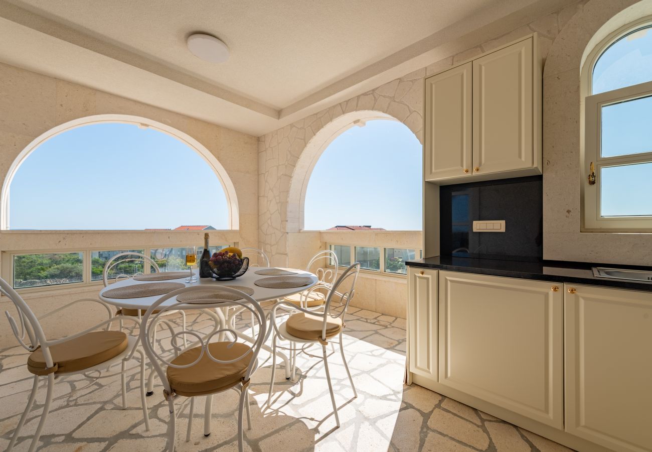 Apartment in Novalja - Deluxe Château Dabo Suite 6 with pool