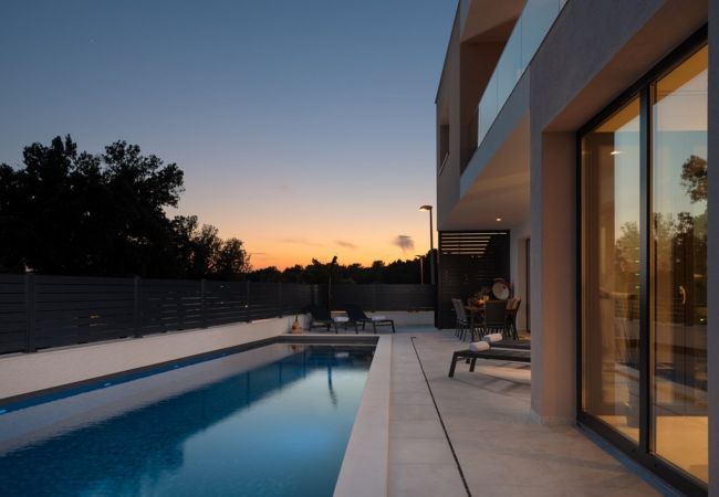 Villa/Dettached house in Pakoštane - Villa Santa with heated pool