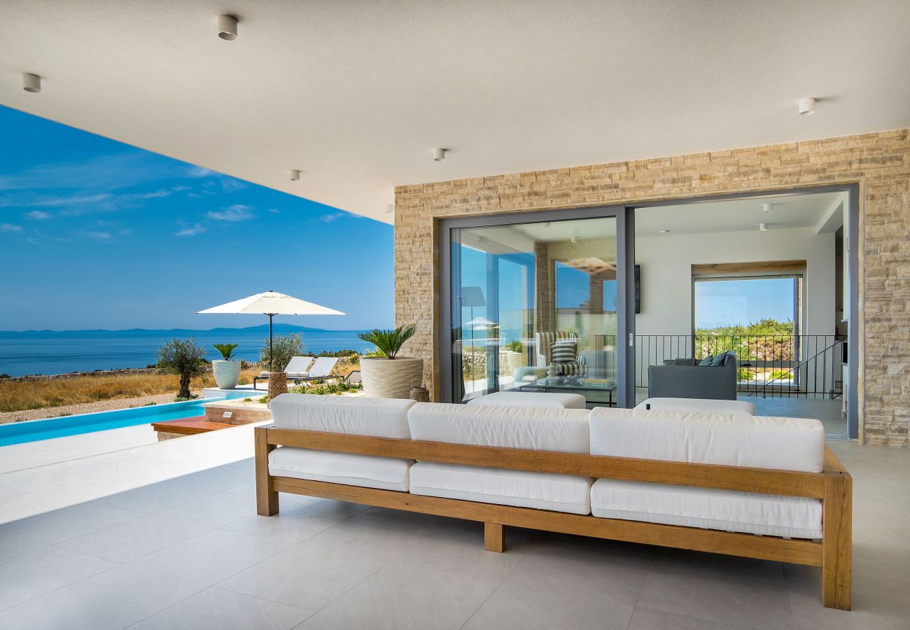 Villa in Novalja - Plant villa 3 with superior view