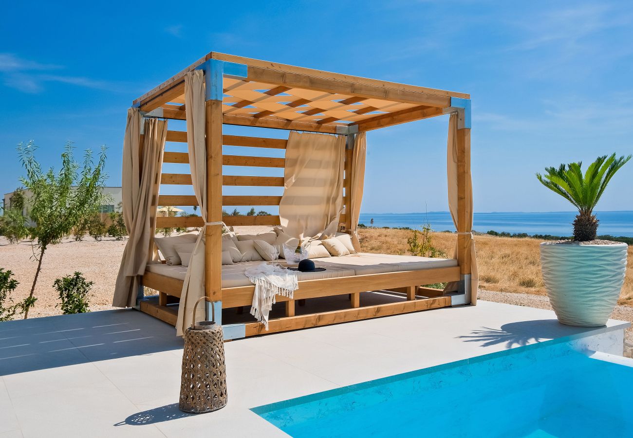 Villa in Novalja - Plant villa 3 with superior view