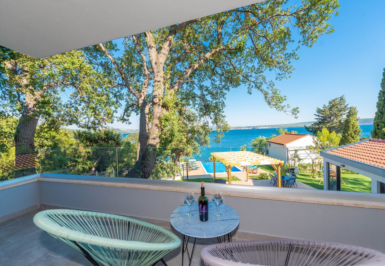 Villa in Posedarje - Beachfront villa Promenada