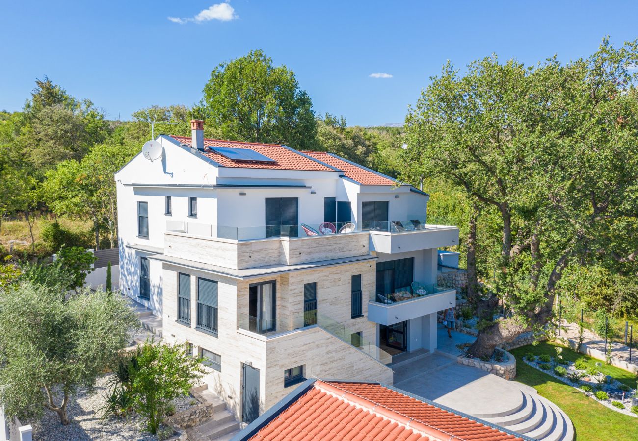 Villa in Posedarje - Beachfront villa Promenada