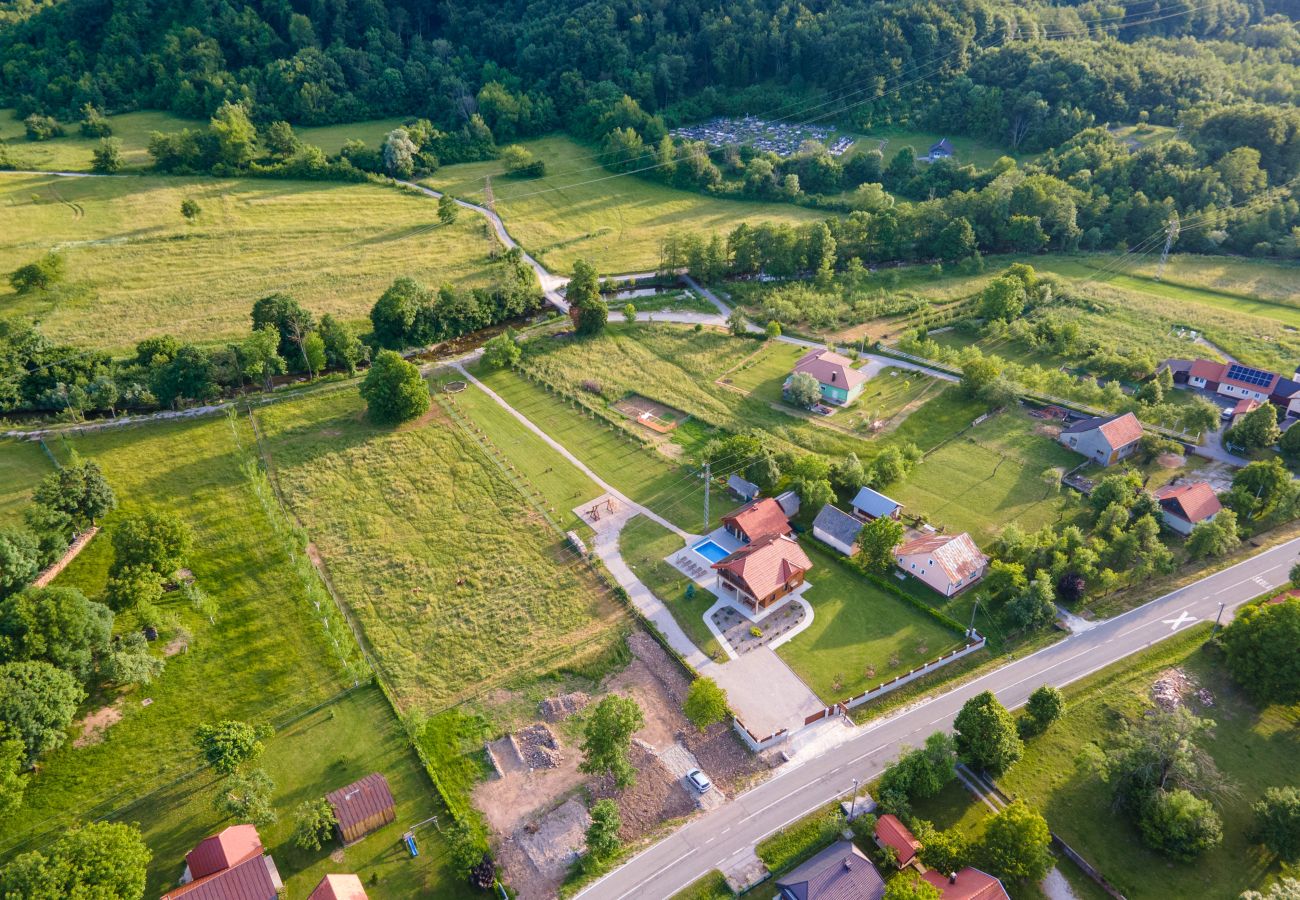 Villa in Brušane - Villa Brusiana with heated pool