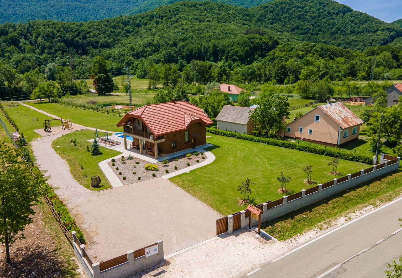 Villa in Brušane - Villa Brusiana with heated pool