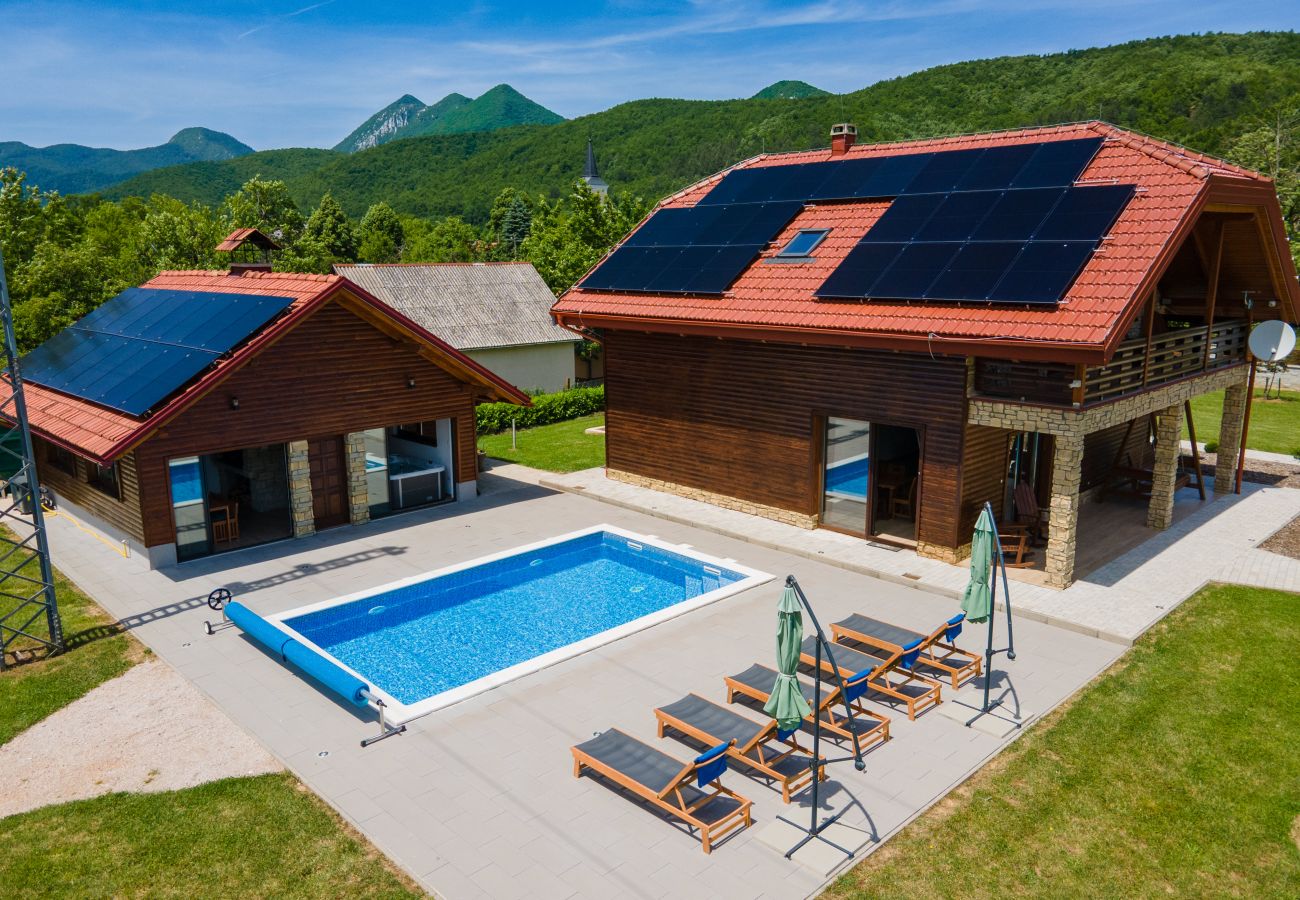 Villa in Brušane - Villa Brusiana with heated pool