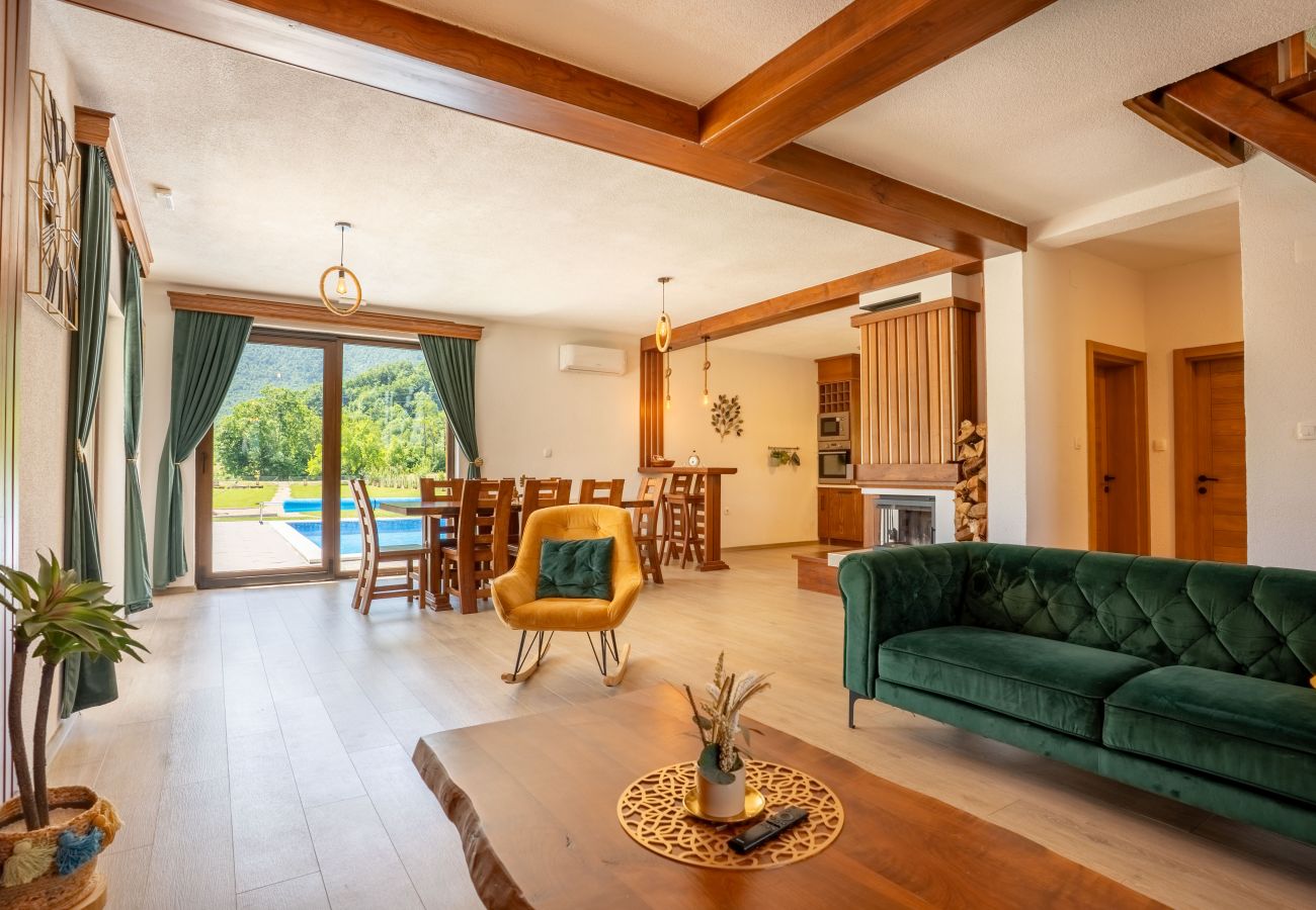 Villa in Brušane - Villa Brusiana with heated pool