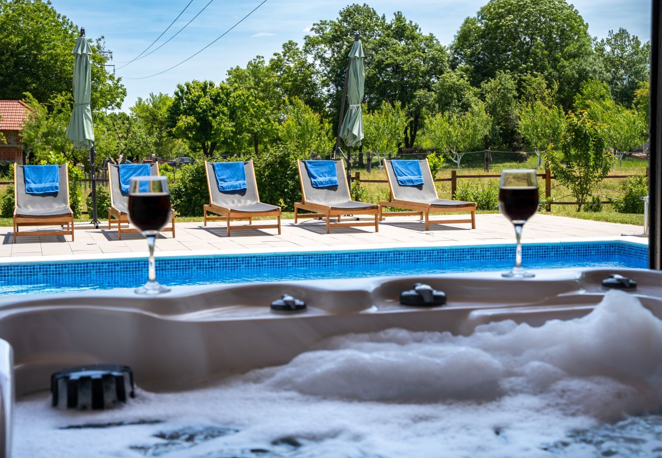 Villa in Brušane - Villa Brusiana with heated pool