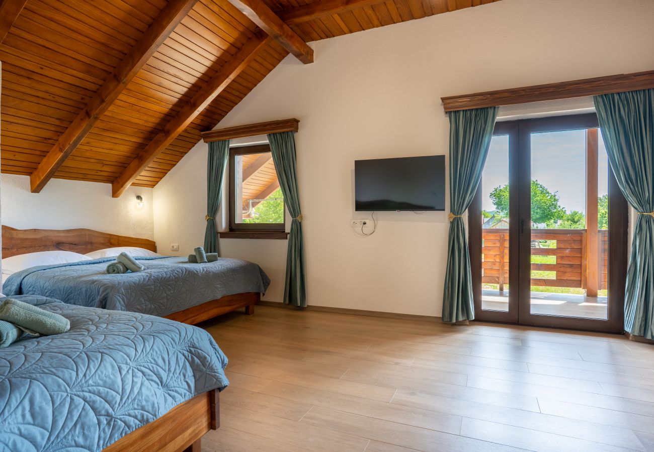 Villa in Brušane - Villa Brusiana with covered heated pool