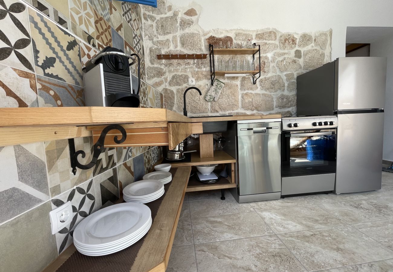 House in Vrsine - Holiday Home Cherry with pool