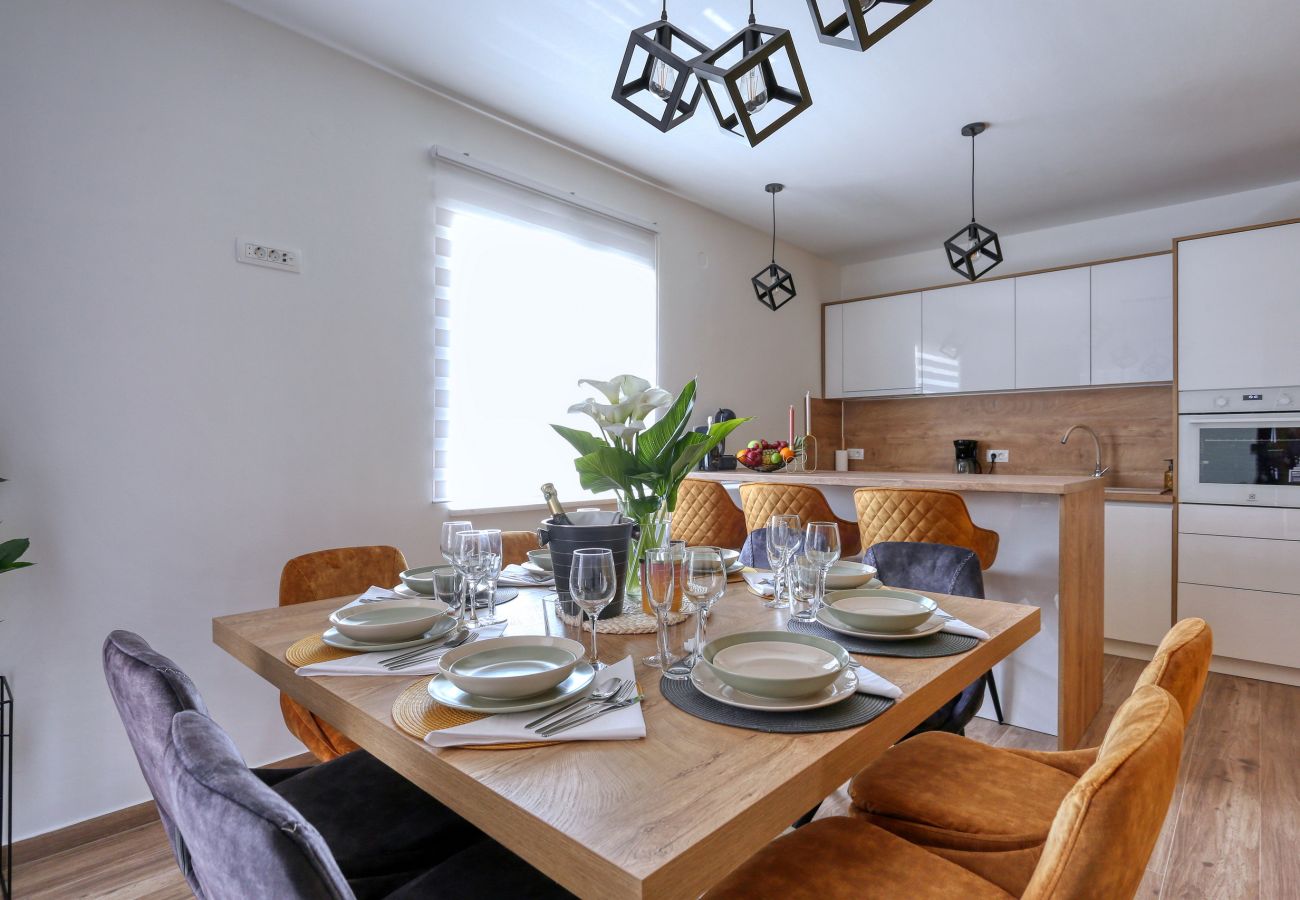 Villa in Debeljak - Villa Orkula with heated pool